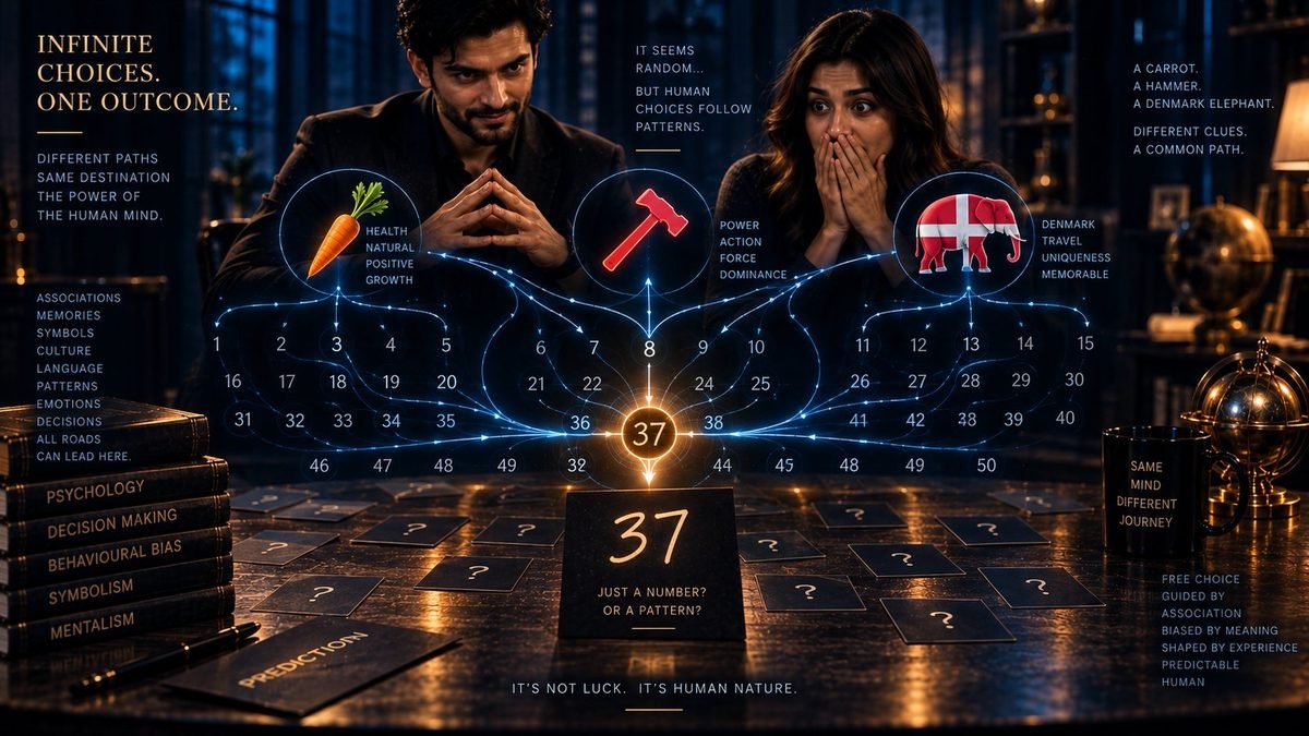 Different clues leading to the same number, 37