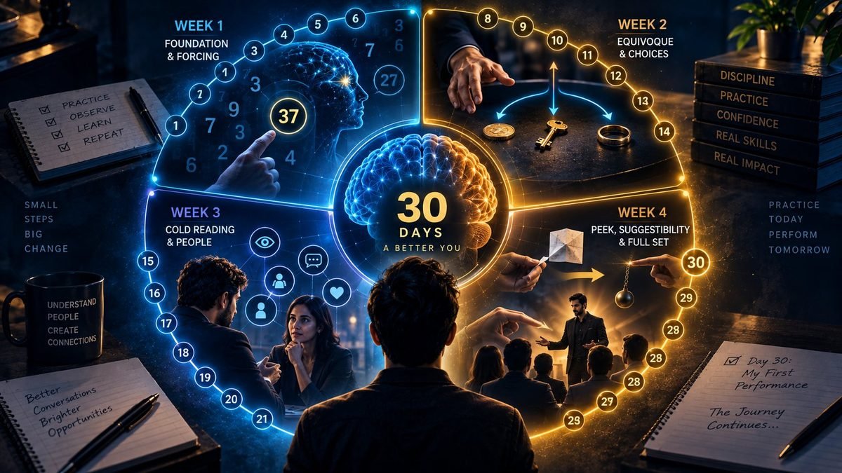 The 30-day plan in four weeks